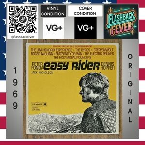 Easy Rider•Soundtrack•1969 US Stereo (#DSX 50063)•Santa Maria Pressing